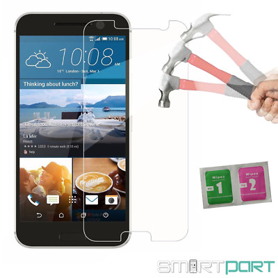 2x FÜR HTC ONE M10 PANZERFOLIE DISPLAY SCHUTZGLAS ECHTGLAS ULTRA DÜNN STARK 9H