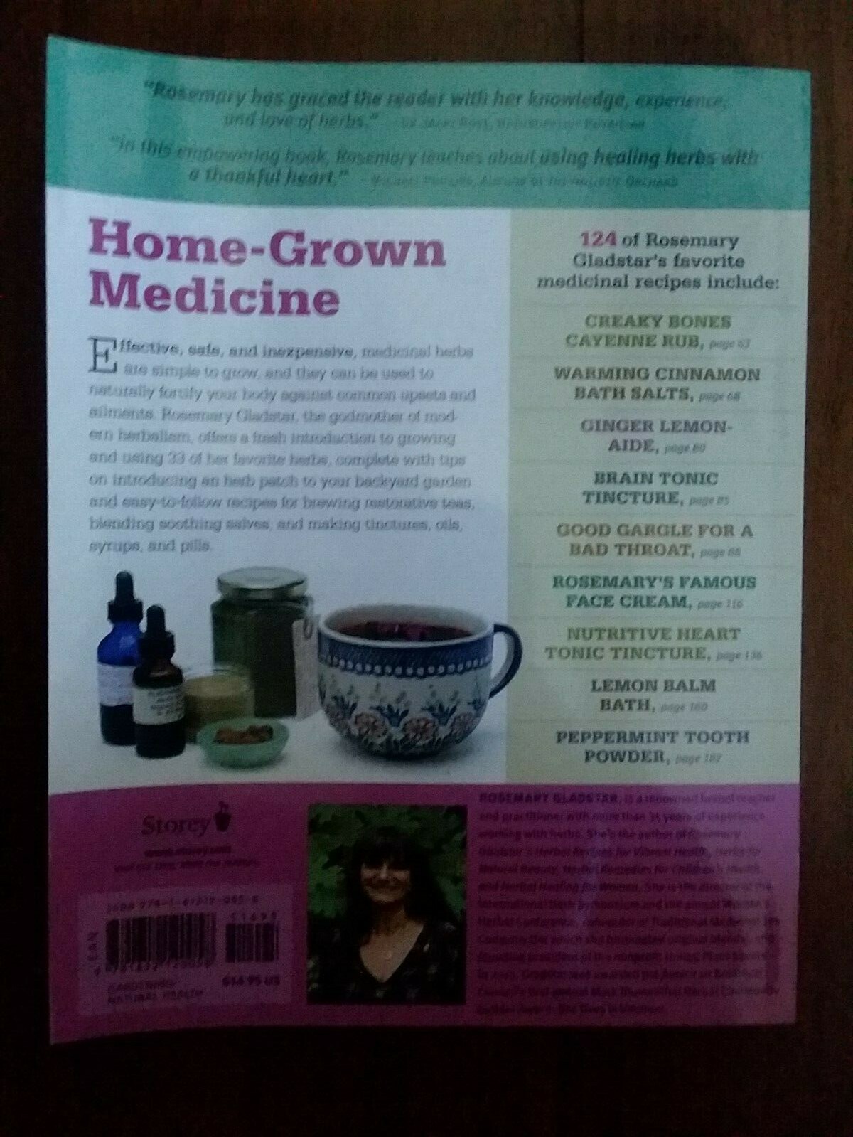 Rosemary Gladstar's Medicinal Herbs a Beginner's Guide 33 Healing