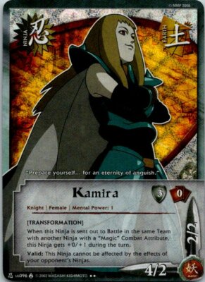 Kamira Us096 Foil Naruto Card Ccg X1 Ebay