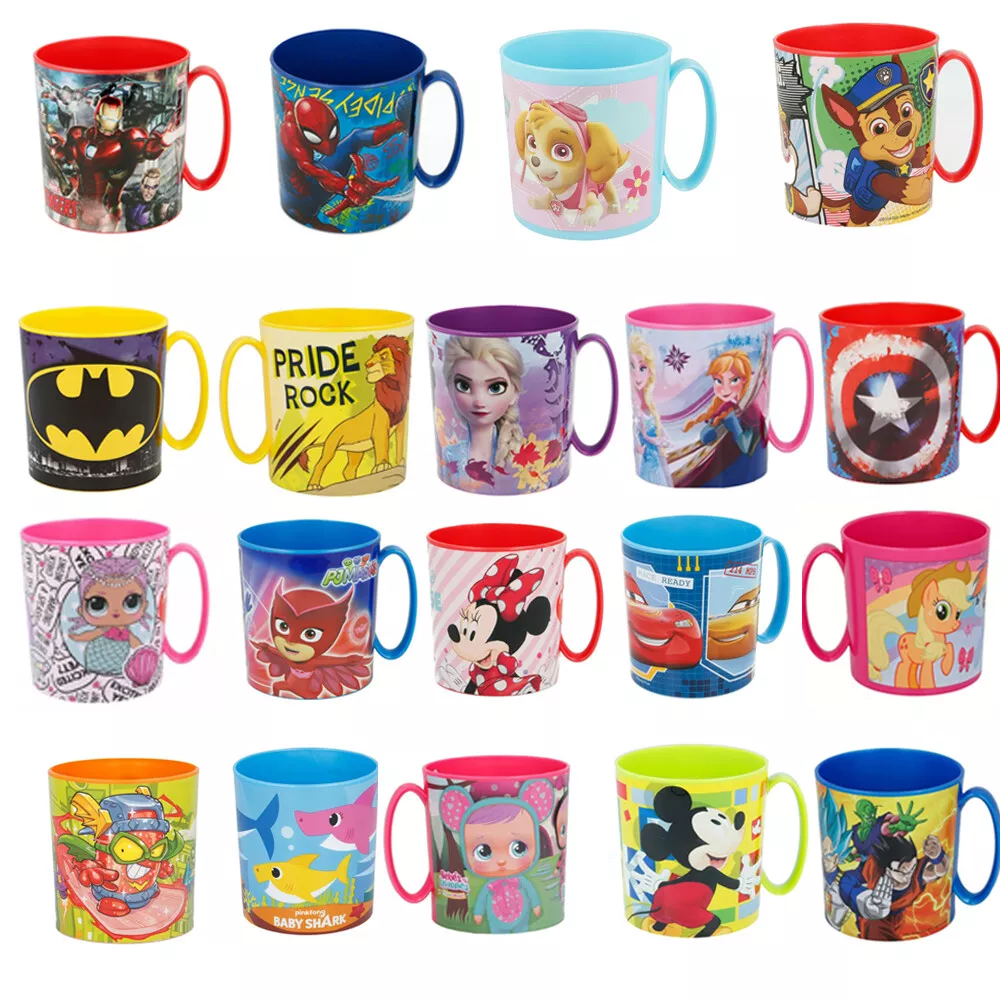 New Design Peppa Pig Kids Licence Character Mug 350ML Plastic Cup