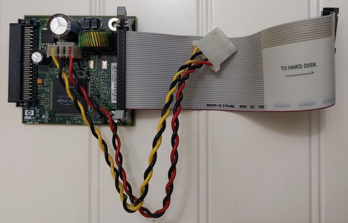 Designjet HD Bridge Card 5500 1055 1050 C6071-60191 /w Power & Ribbon Cable