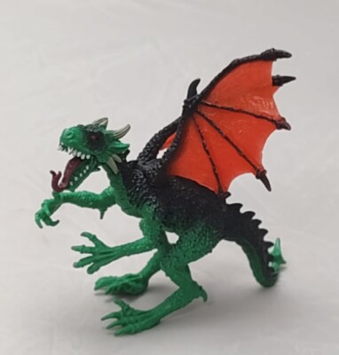 Jomi Toys Legends of Knights Orange Wing Dragon Action Figure Toy 6''