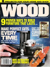 Better Homes And Gardens Wood Magazine September 2003 Vol.20 No.4 Issue No.150..
