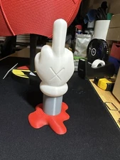 KAWS Mickey Glove Cartoon No Fake Friends NSFW - 6.5" Tall