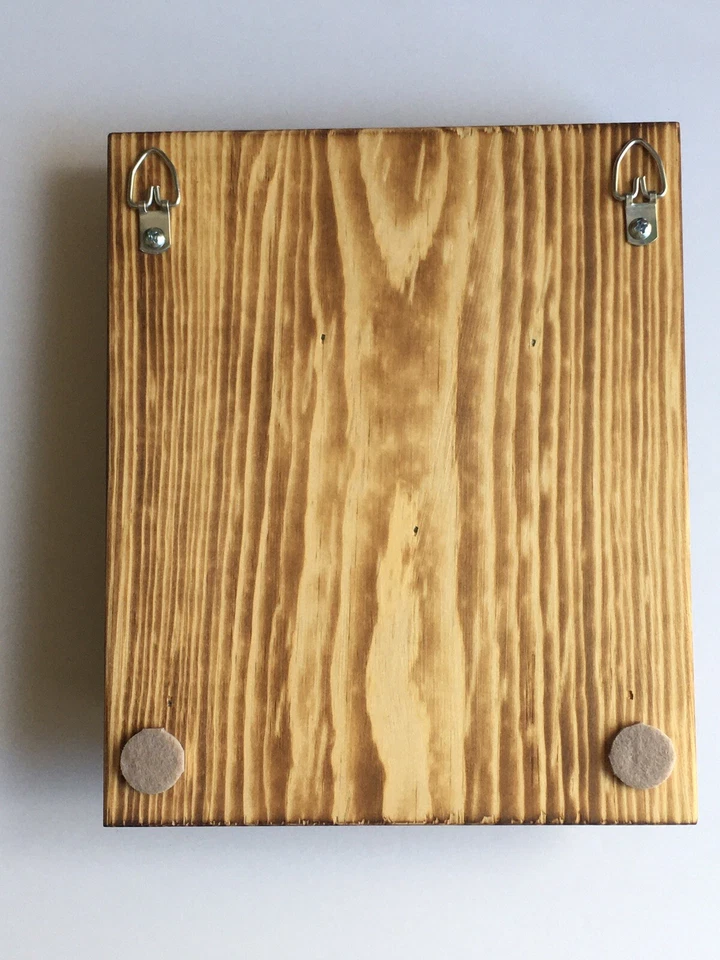 Dallas Cowboys Rustic Plaque wall decor key hanger holder organizer - Image 4 of 4