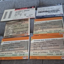 20 Rangers away Tickets 09/10