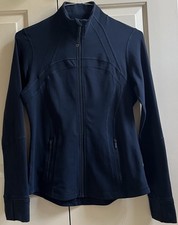 LULULEMON sz 10 DEFINE Jacket MIDNIGHT NAVY BLUE Dark Blue LUON