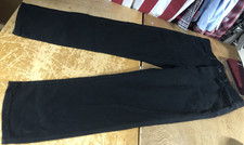 Rustler Coal Black Denim Mens 36x30 Regular Straight Jeans Classic 1087619CB