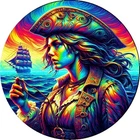 Hayleybug Bright Tides 1 Oz .999 Fine Silver Round 25 Mintage