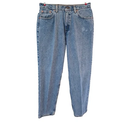Vtg 1995 Levis 560 Loose Fit Straight Leg Jeans 11 Short 573 Made in USA Denim - Image 1 of 4