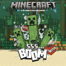Trends International,  Minecraft 2026 Mini Wall Calendar