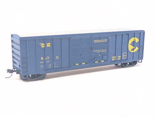50' Doppeltür Boxcar Chessie System B&O AJCC 1194-136C Spur N | Condition: New