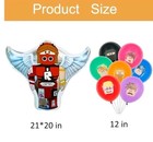 39Pcs Roblox Balloons 12'' (32) Latex Birthday Party Decoration Supplies 7 Mylar — photo 5