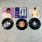 Michael Jackson 45 Record Lot Of 3