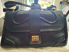 Moschino Cheap and Chic Black Leather Shoulder Bag With Dust Bag