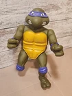 VINTAGE 1989 Teenage Mutant Ninja Turtles   Giant 13” Donatello Missing Leg