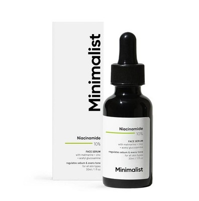 Minimalist 10% Niacinamide Face Serum Nourishing Skin 30ml