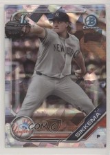 2019 Bowman Chrome Draft Sapphire Edition TJ Sikkema #BDC-34 xb2