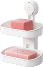 Removable, Drill-Free, Tub and Kitchen Sink, Bathroom, Strong Sponge Holder