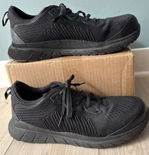 Red Wing Ecolite Men's Size 12 Black Oxford Safety Toe Shoe Sneakers Vibram 2286