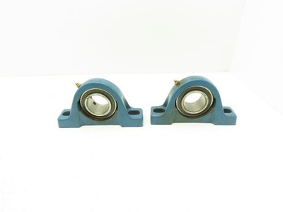 MB Mfg C25 2 Pillow Block Bearing 2'' Bore 2 Bolt Mount Lot Of 2
