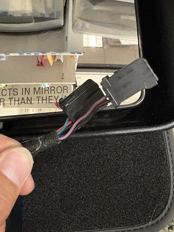 Espejo de puerta derecho Jeep Wrangler 15 16 17 18 - 68249846AC usado Foto 4 de 4