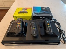 Tivo Roamio Plus TCD848000 6 Tuner DVR Lifetime Subscription with 2 TiVo Minis