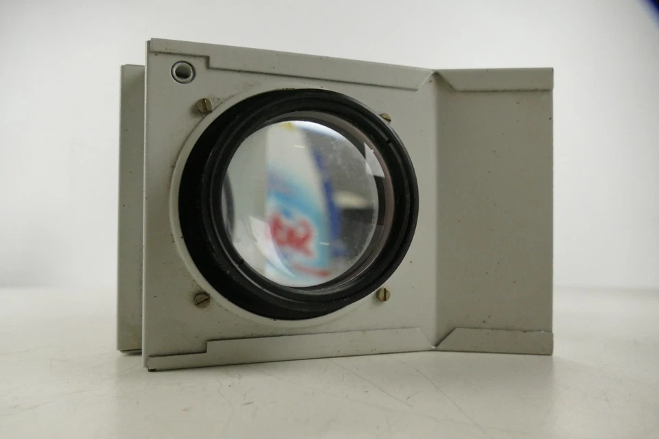 Linse und Umlenkspiegel von Overhead Projektor Optik Ersatzteil Bastler S-5639 - Bild 2 von 4