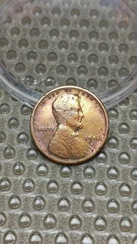 1914 S Lincoln Wheat Cent Penny Fine Cleaned Damaged                        D132