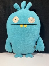 Uglydoll Babo  s Bird Plush 14  Blue Stuffed Animal Ugly Doll Toy