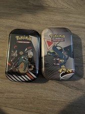 2 Pokémon Scarlet & Violet Black Bolt & White Flare Mini Tins Lot