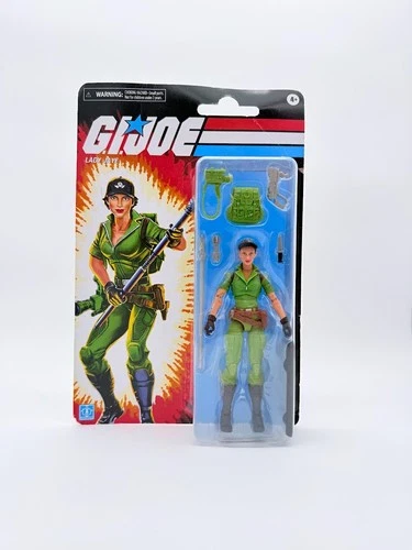 GI Joe Lady Jaye Retro Classified 6” Action Figure Hasbro 2022 NEW in Package