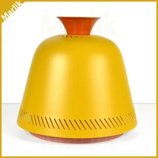 Ikea OMMJÄNGE Ommjange Pendant Lamp Shade, Yellow/Orange/Pink, Steel, 11.5", NEW