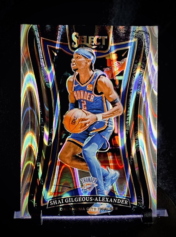 2024-25 Panini Select - Mezzanine Shai Gilgeous-Alexander #319 Tectonic Prizm