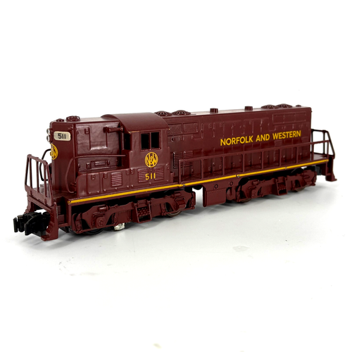 American Flyer S Gauge GP-9 Diesel Locomotive N&W Norfolk & Western CUSTOM