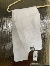BODY NEEDS DENIM 5-Pocket-Hose, weiß, Gr. 42, neu (Channel21) ´