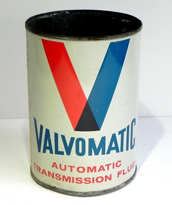 VALVOLINE VALVOMATIC Automatic Transmission Fluid Ashland Oil Vintage Quart Can