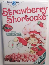 Strawberry Shortcake MAGNET 2" x 3" Refrigerator or Locker Vintage Cereal Box