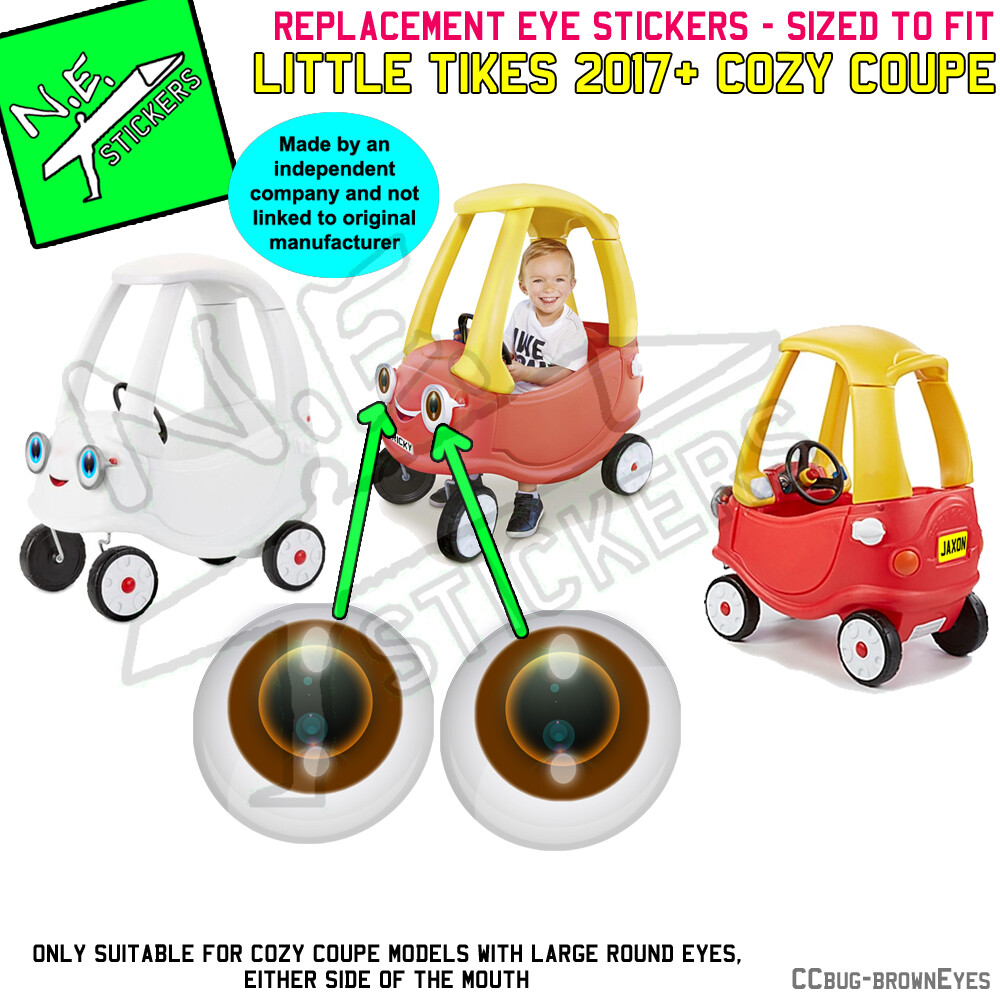 Replacement stickers TO FIT 2022+ Little Tikes™ Cozy Coupe ® toy