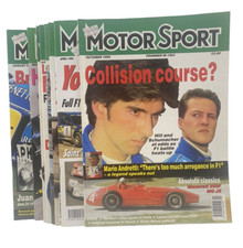Motor Sport Magazines complete 1995 12 issues Ferrari  Porsche Lexus