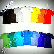 Slazenger Men Tipped Plain T Shirt Short Sleeve Crew Neck Top Clothing  S-4XL