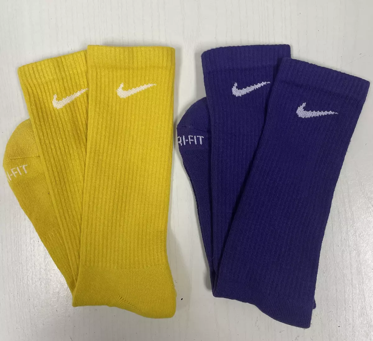 Nike Everyday Plus Cushioned Crew Socks (2 Pairs) Yellow