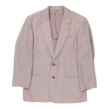 Byblos Blazer - Large Pink Wool