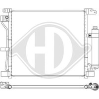 Diederichs DCC1616 Kondensator, Klimaanlage