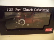 1931 FORD MODEL A PICK UP 1/18 scale DIECAST CAR SUN STAR undisplayed in box.
