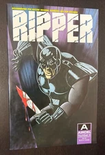 RIPPER #4 (Aircel Comics 1990) -- Early Rob Liefeld -- NM-