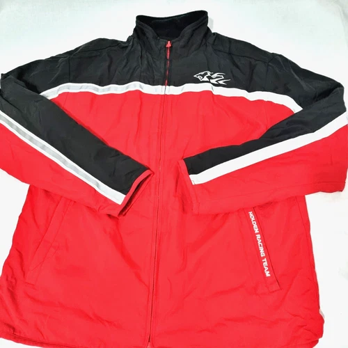 HRT Holden Racing Team Jacket Reversible Full Zip Black Red Men Size M - product listing photo