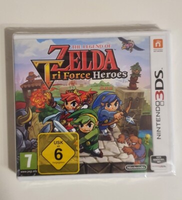 The Legend of Zelda Tri Force Heroes für Nintendo 3DS/2DS NEU OVP SEALED 