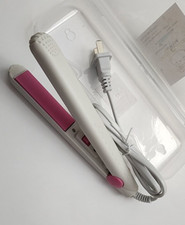 Mini Portable Hair Iron Hair Straightener Curler Hair Irons - WHITE