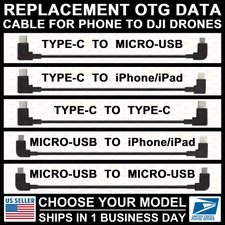 USB Type-C/iPhone/iPad/Micro-USB Data Cable for DJI Mavic Remote Controller